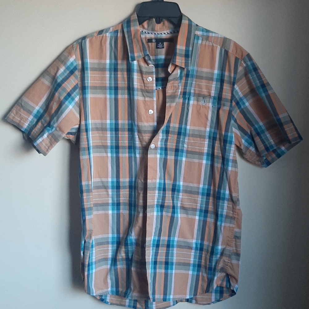 Volcom Plaid Shirt - Medium